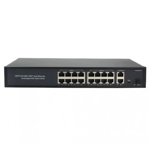 РОЕ Коммутатор IVM-POE-16-2/1-250 (WD, 100-1000)